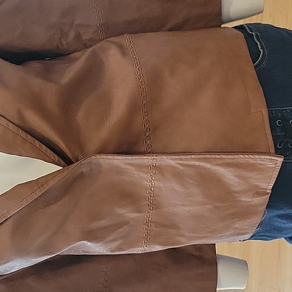 Anthropologie Hayden Faux Leather Jacket. - Picture 5 of 16